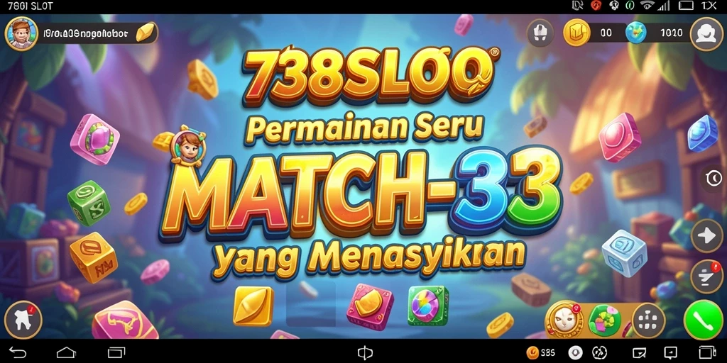 Tampilan gameplay seru dan dinamis dari 738SLOT.