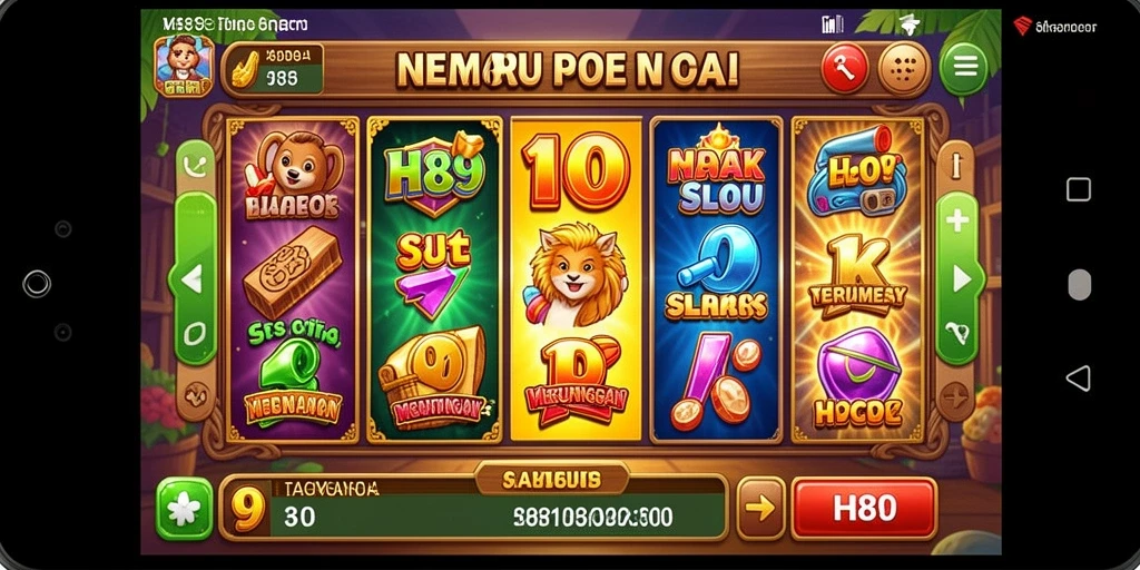 Tampilkan gameplay H89 yang mendebarkan dengan berbagai tema slot.