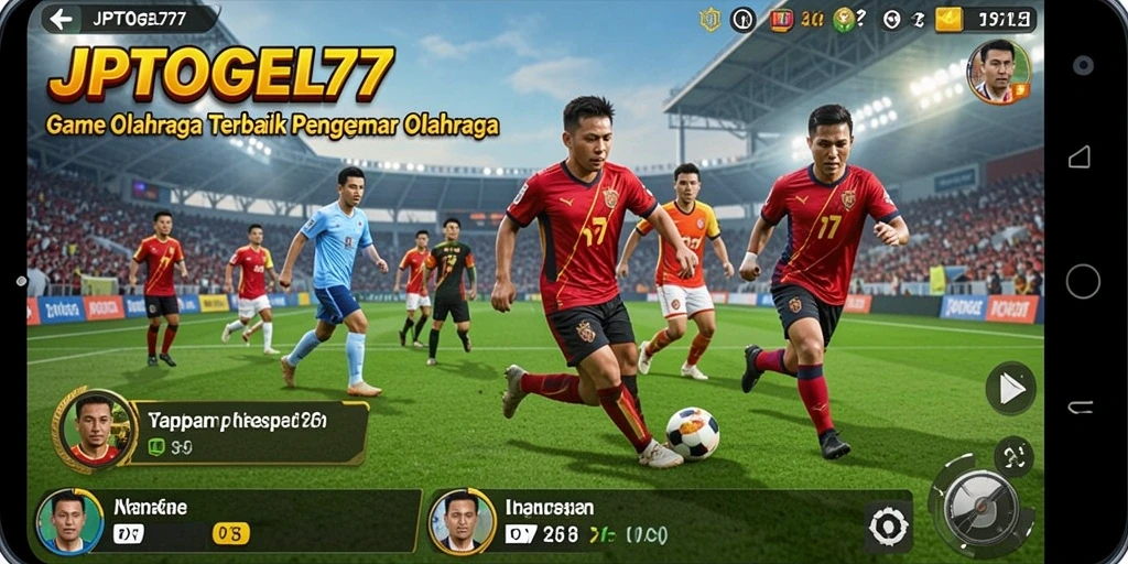 Tampilan utama gameplay JPTOGEL77 yang seru dan mendebarkan.