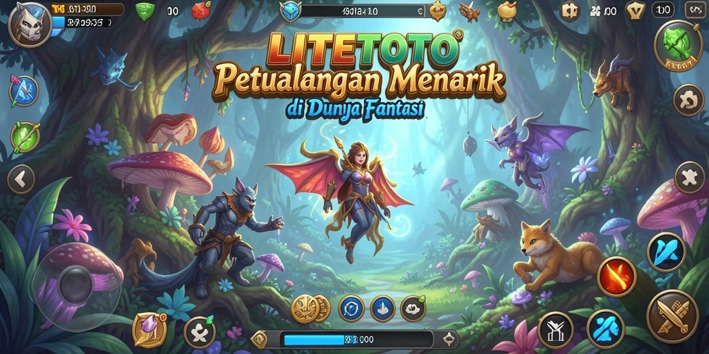 Tampilan gameplay seru LITETOTO saat menjelajahi dunia petualangan.