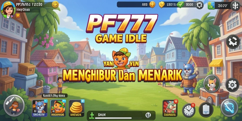 Tampilan gameplay Idle PF777 yang menarik dan penuh aksi.