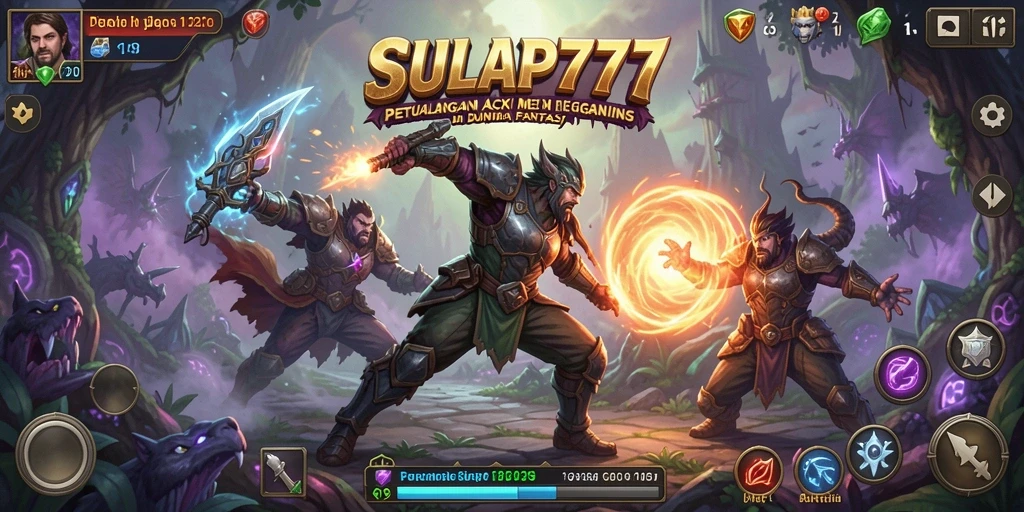 Tampilan menarik gameplay SULAP777 dengan aksi memukau.