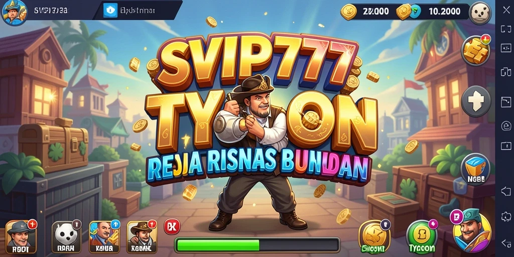 Tangkapan layar gameplay <strong>SVIP777</strong> menunjukkan pengelolaan bisnis yang seru.