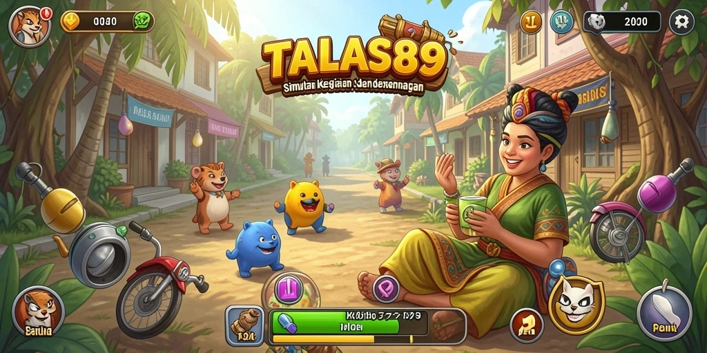 Screenshot utama TALAS89 menampilkan pengalaman gameplay Simulation yang seru.
