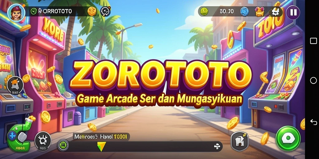 Screenshot gameplay menarik dari ZOROTOTO yang menunjukkan aksi seru.